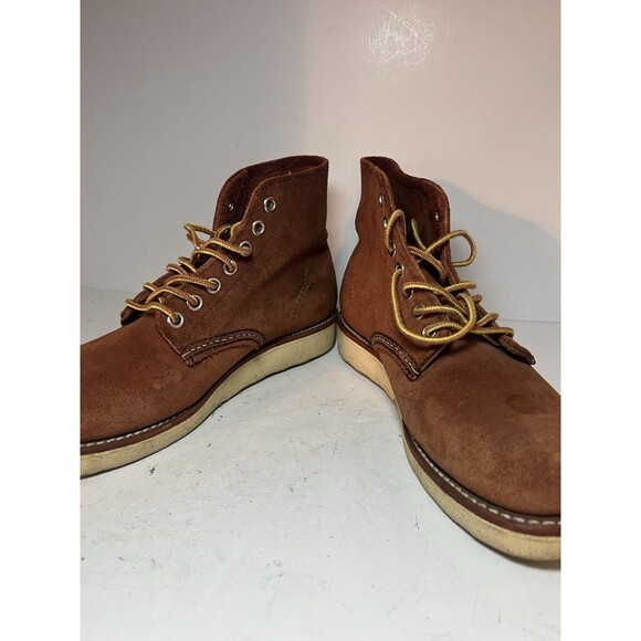 RED WING Boots Mens 4.5 HERITAGE beckham 8813 Classic Moc Shoes - Picture 8 of 11